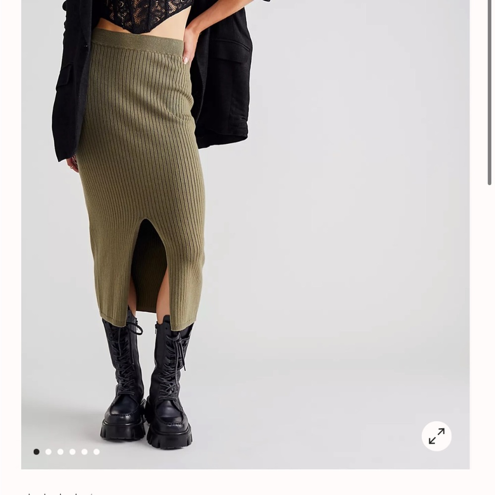 Free People Sky line skirt - Picture 4 of 4